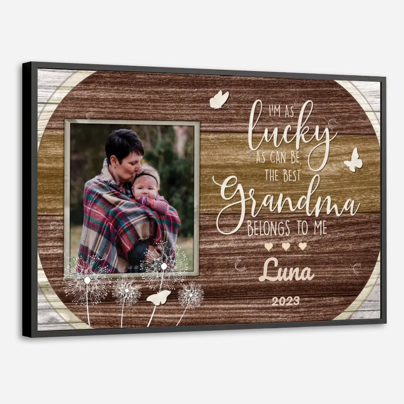 Personalized Grandma Poster – A Beautiful Reminder of Family Love - 89Prints