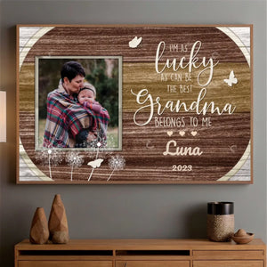 Personalized Grandma Poster – A Beautiful Reminder of Family Love - 89Prints