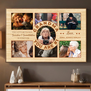 Personalized Grandma & Grandkids Poster – A Bond That Lasts Forever - 89Prints