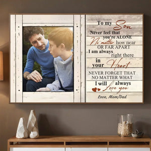 Customizable Poster for Son – A Message of Unconditional Love - 89Prints