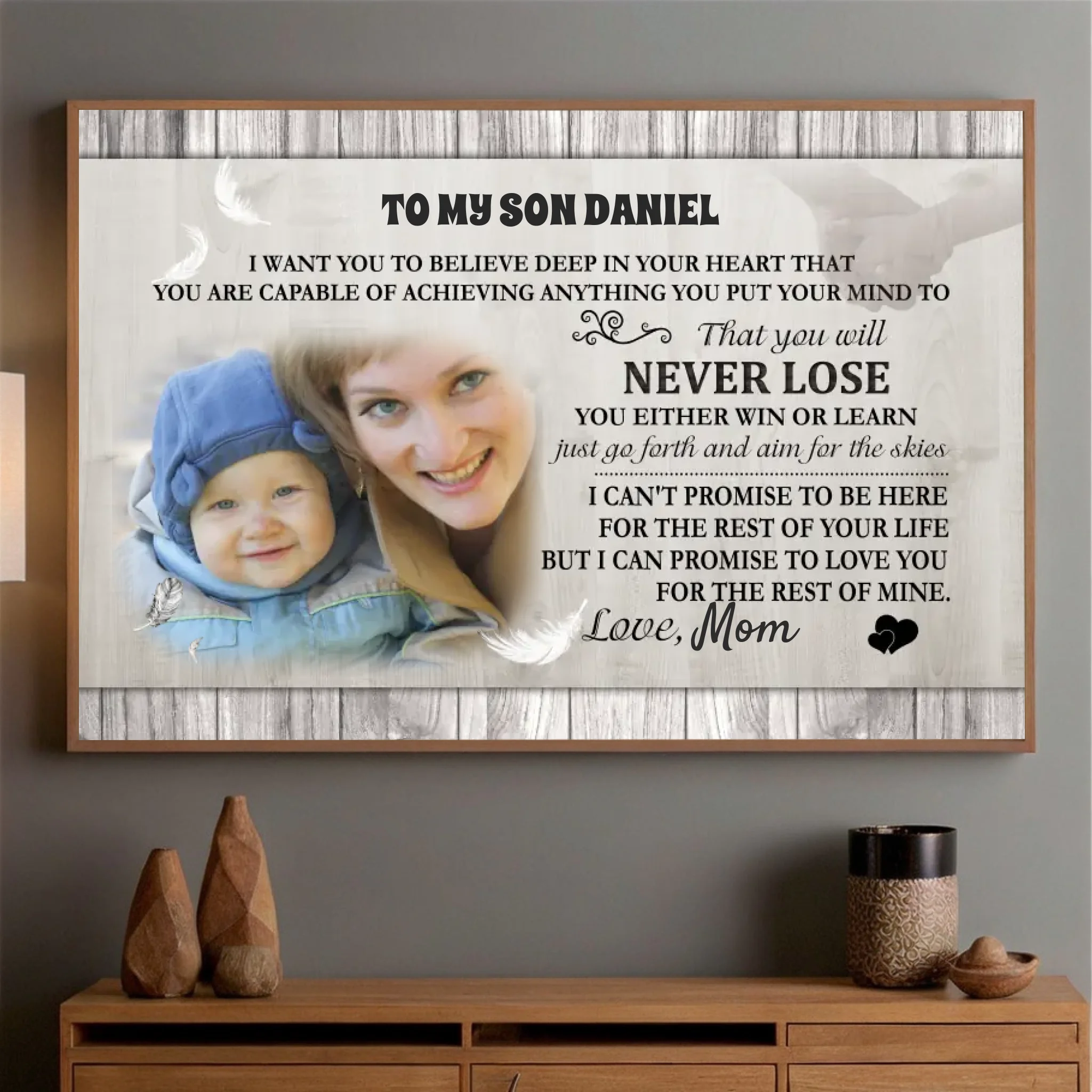 Motivational Poster for Your Son – Inspiring Message from 89Prints