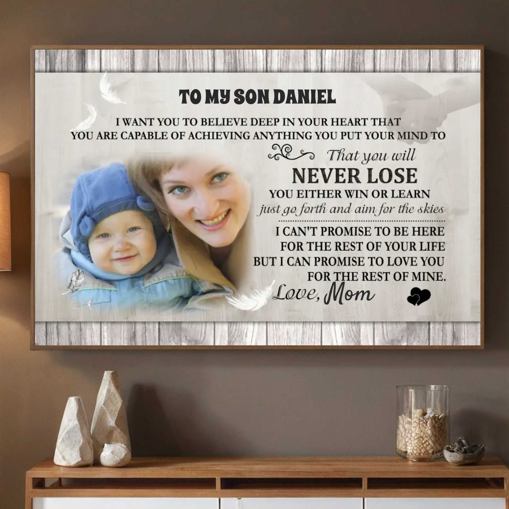 Motivational Poster for Your Son – Inspiring Message from 89Prints