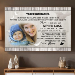 Motivational Poster for Your Son – Inspiring Message from 89Prints