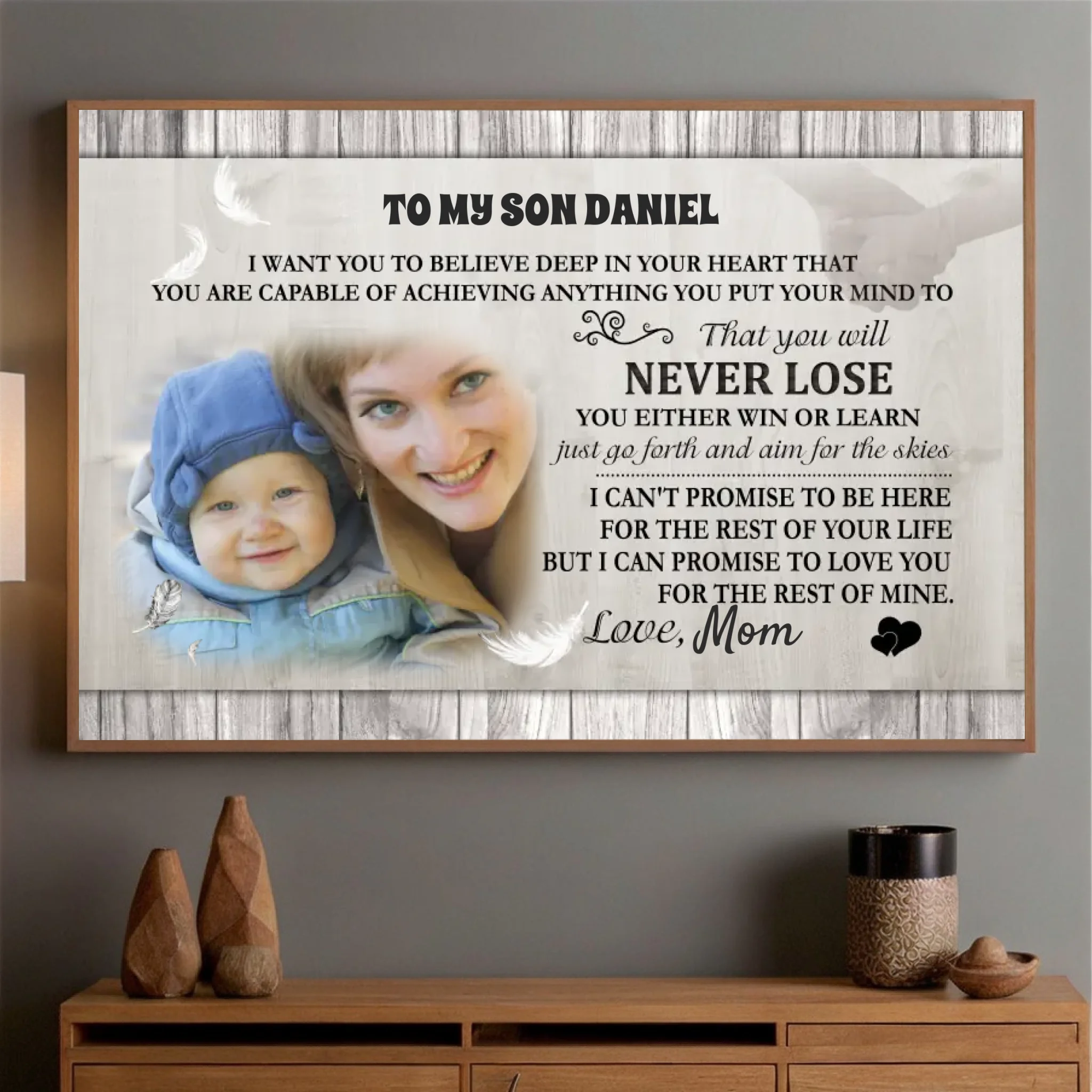 Motivational Poster for Your Son – Inspiring Message from 89Prints