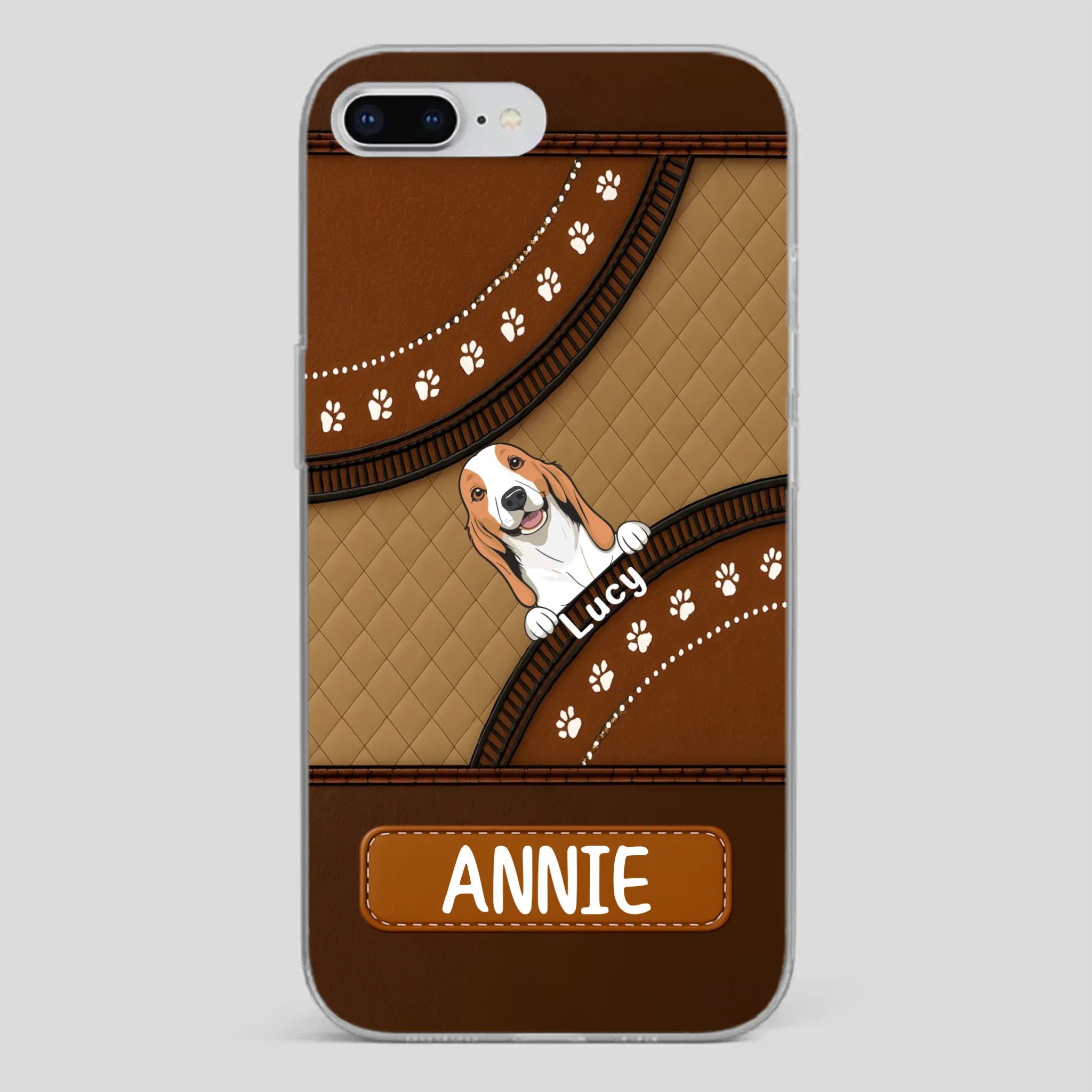 Personalized Dog Phone Case – Add Your Dog’s Name - 89Prints