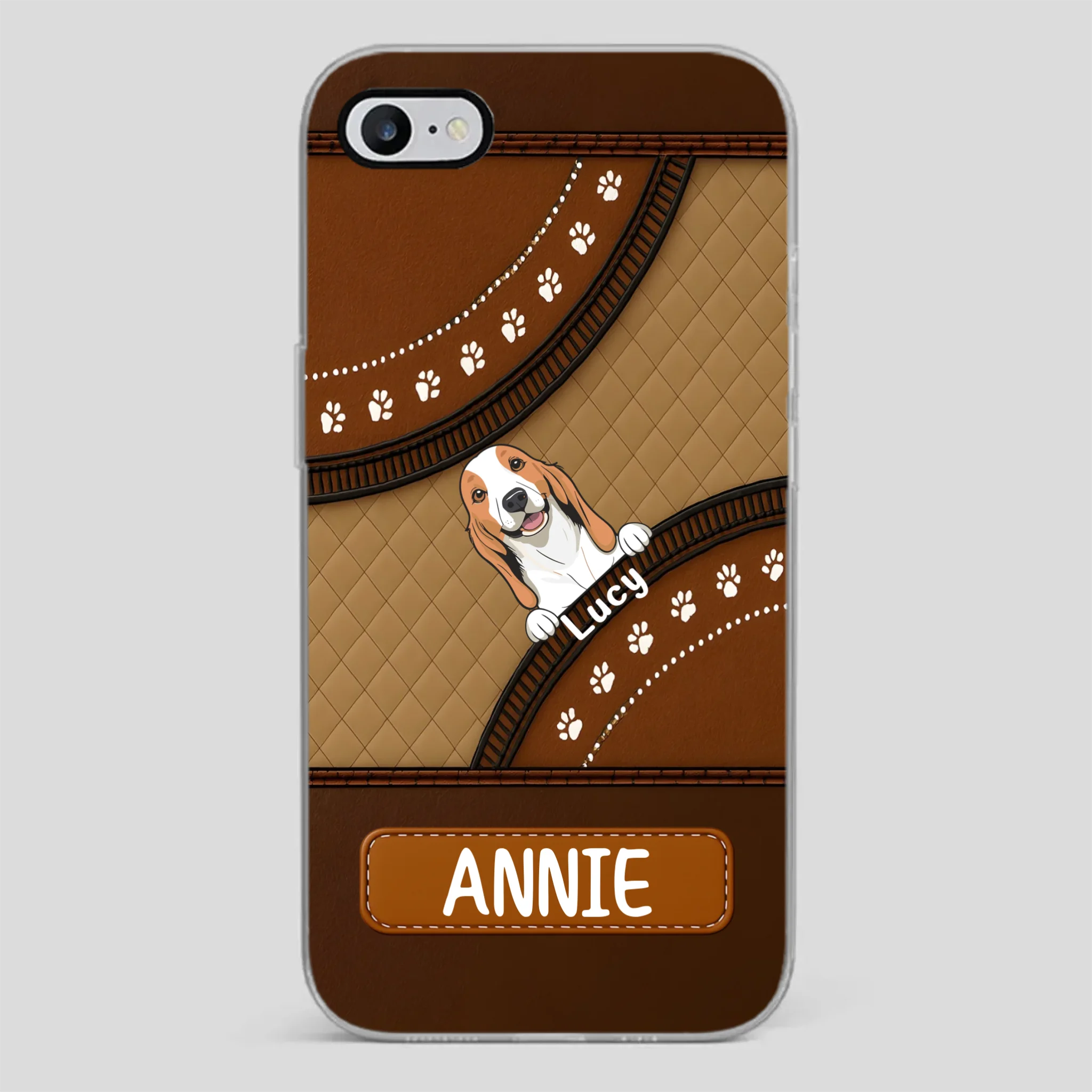 Personalized Dog Phone Case – Add Your Dog’s Name - 89Prints