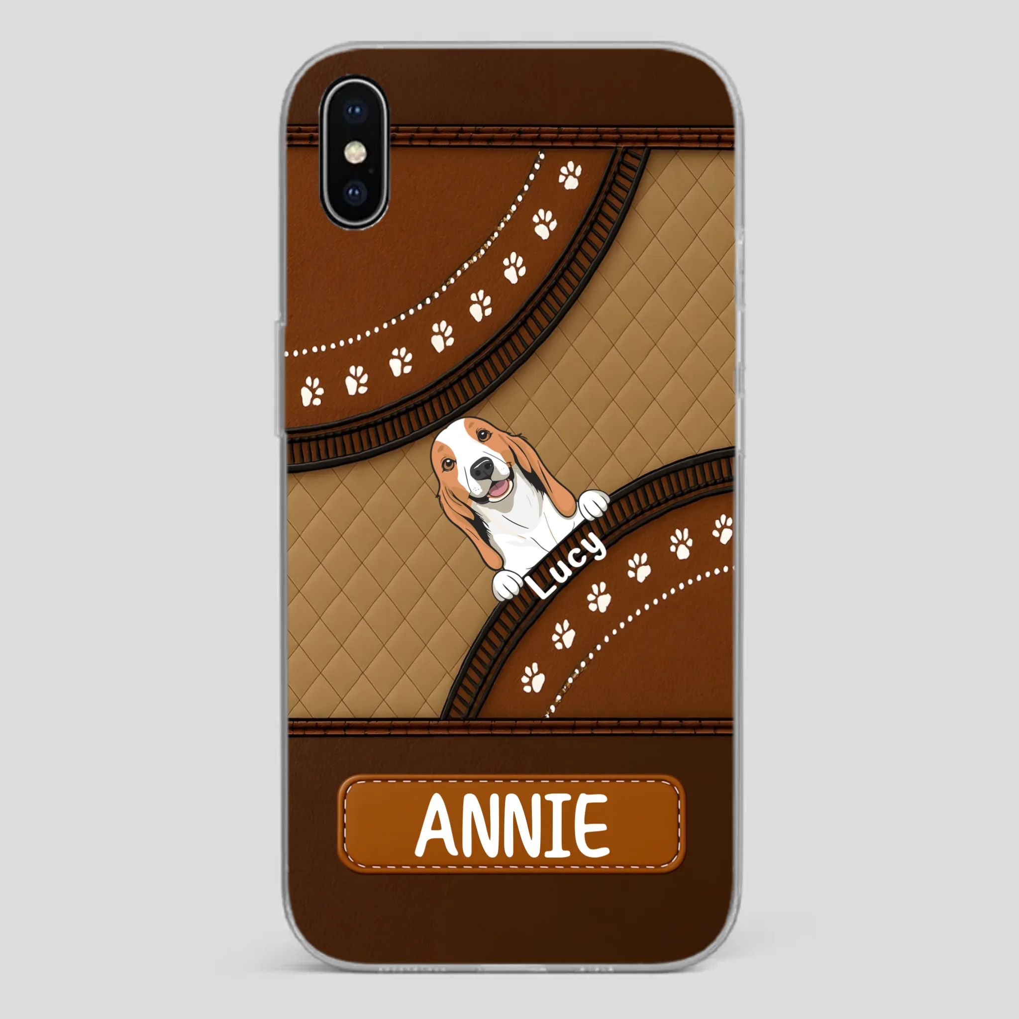 Personalized Dog Phone Case – Add Your Dog’s Name - 89Prints
