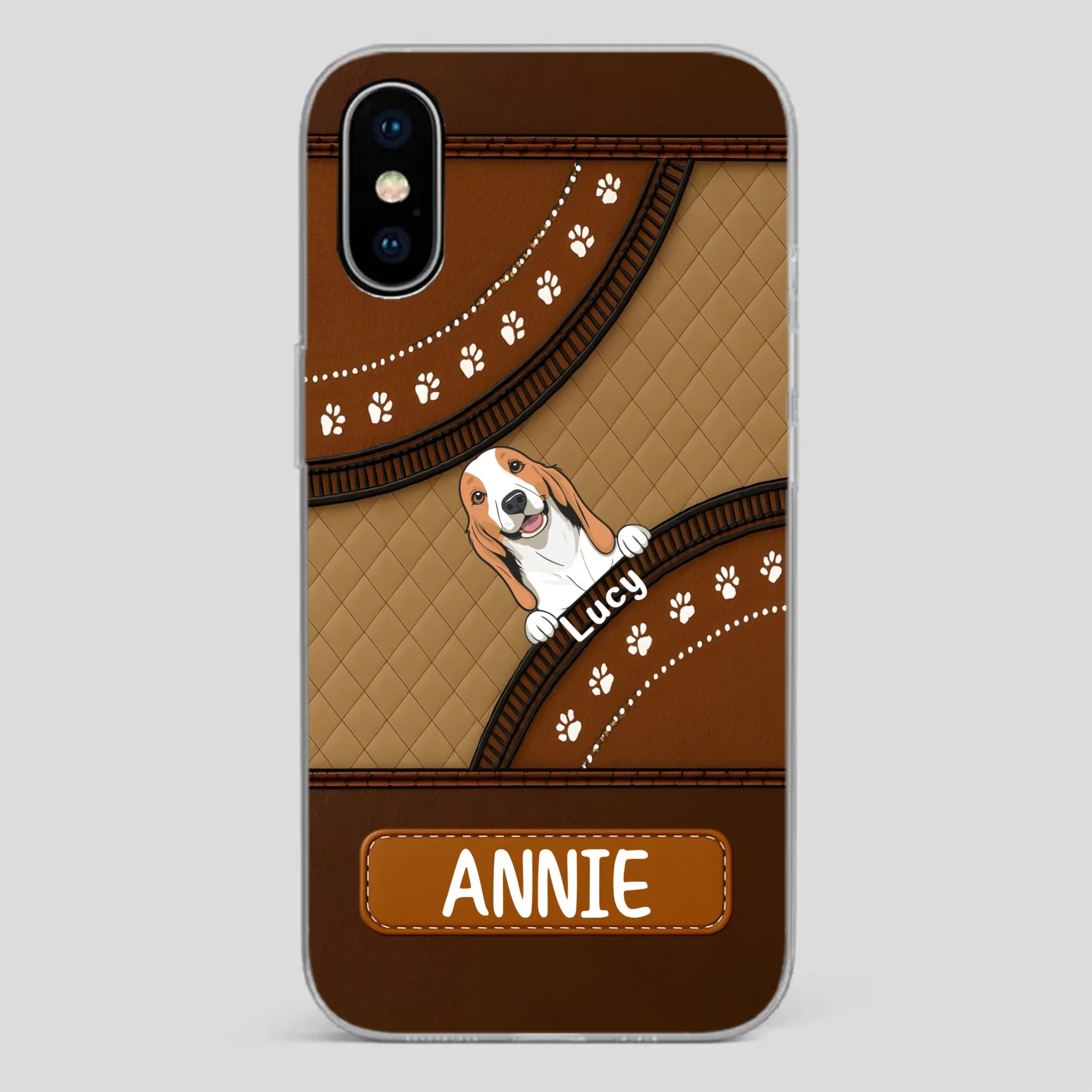 Personalized Dog Phone Case – Add Your Dog’s Name - 89Prints