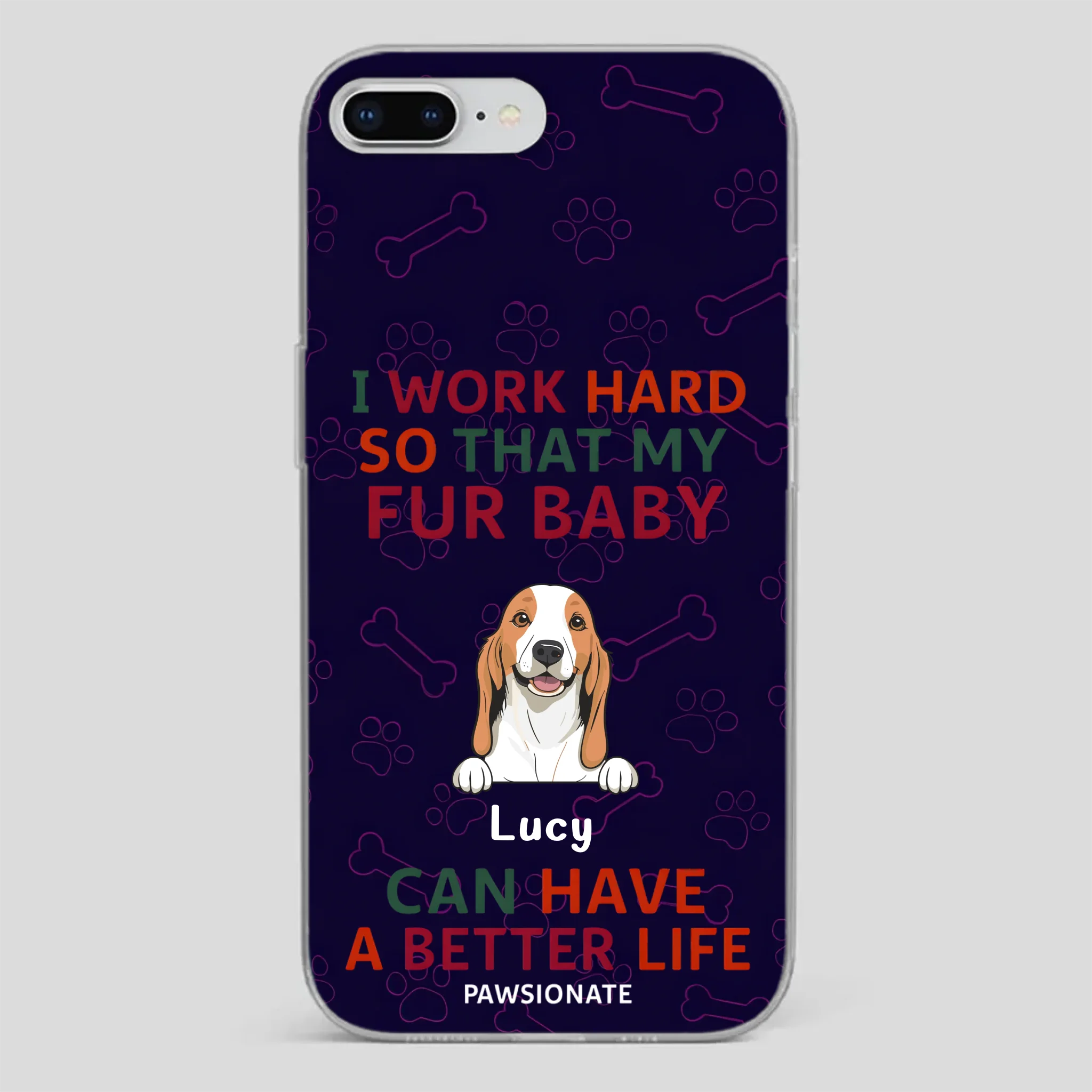 Elegant “Fur Baby” Case – Because Love Deserves Style - 89Prints
