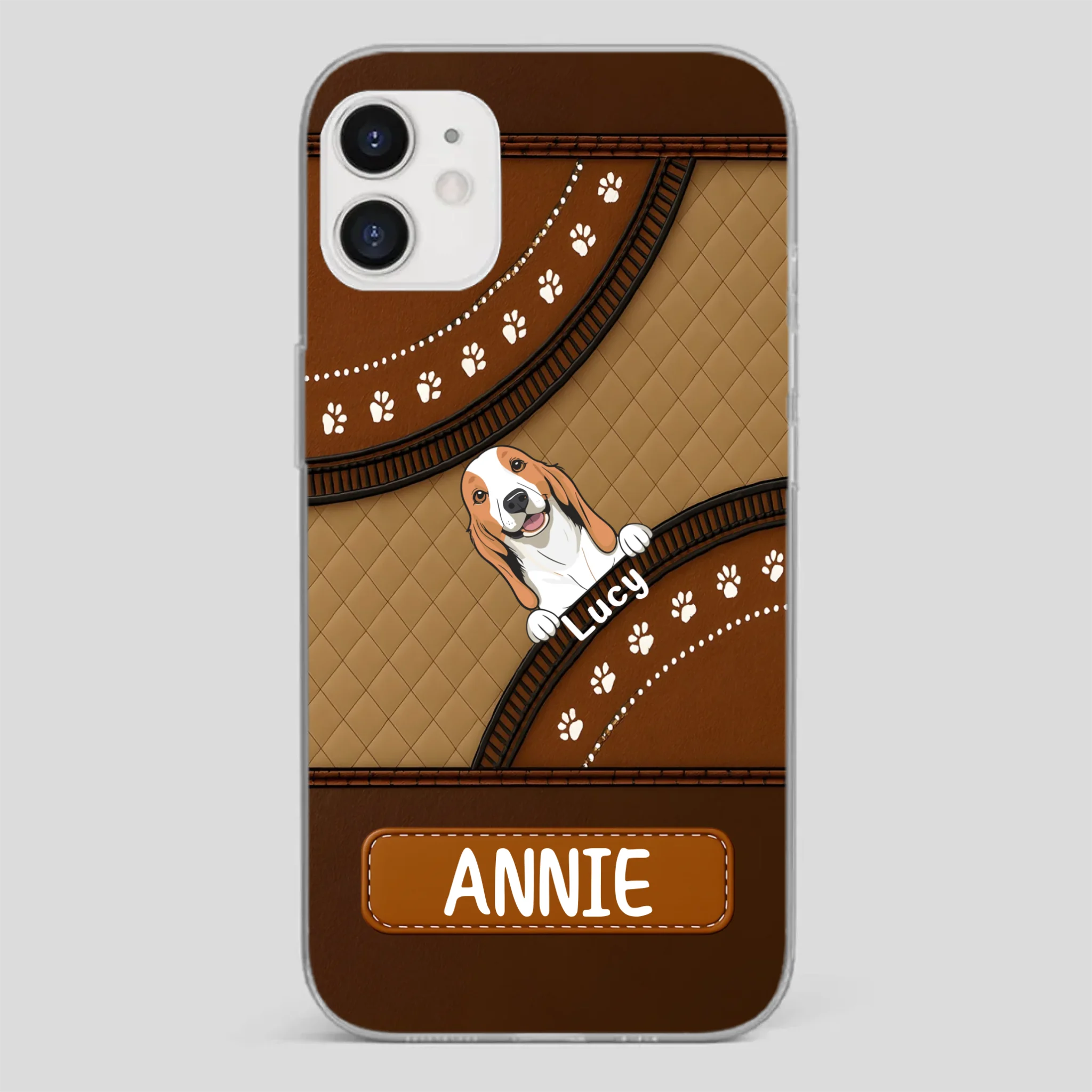 Personalized Dog Phone Case – Add Your Dog’s Name - 89Prints