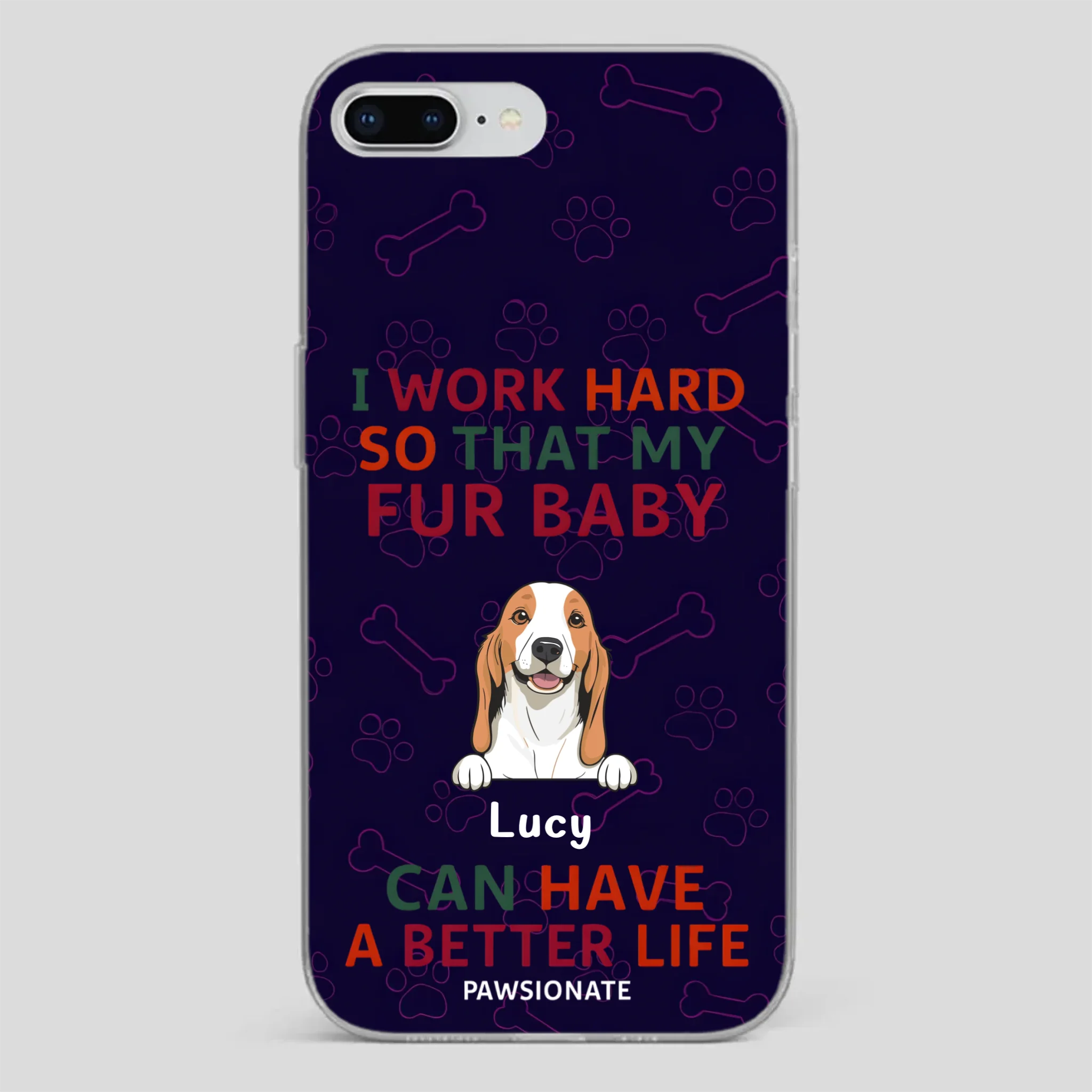 Elegant “Fur Baby” Case – Because Love Deserves Style - 89Prints