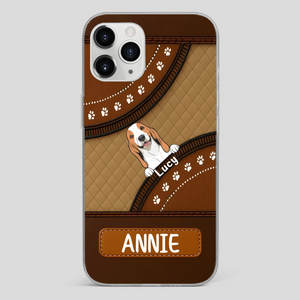 Personalized Dog Phone Case – Add Your Dog’s Name - 89Prints