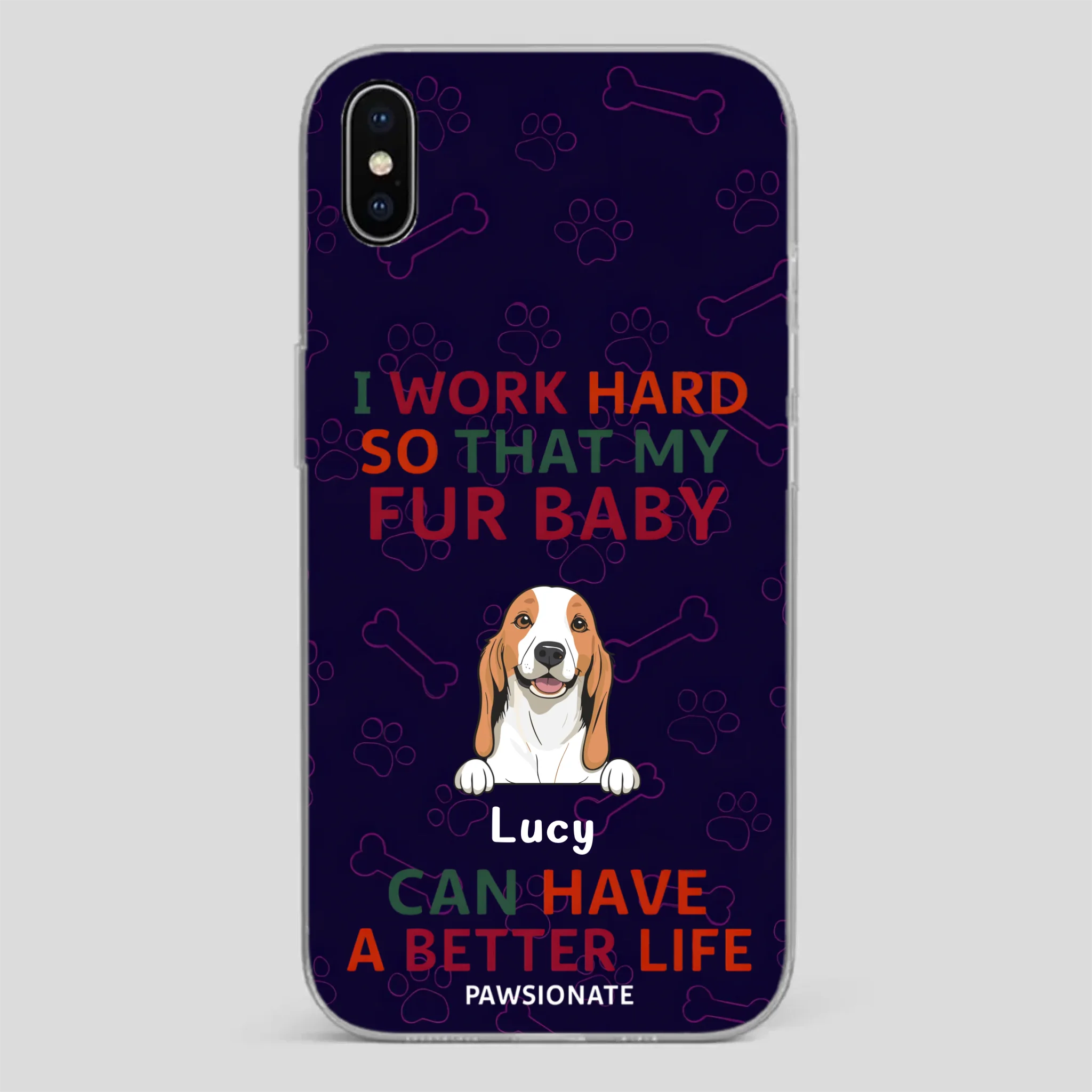 Elegant “Fur Baby” Case – Because Love Deserves Style - 89Prints