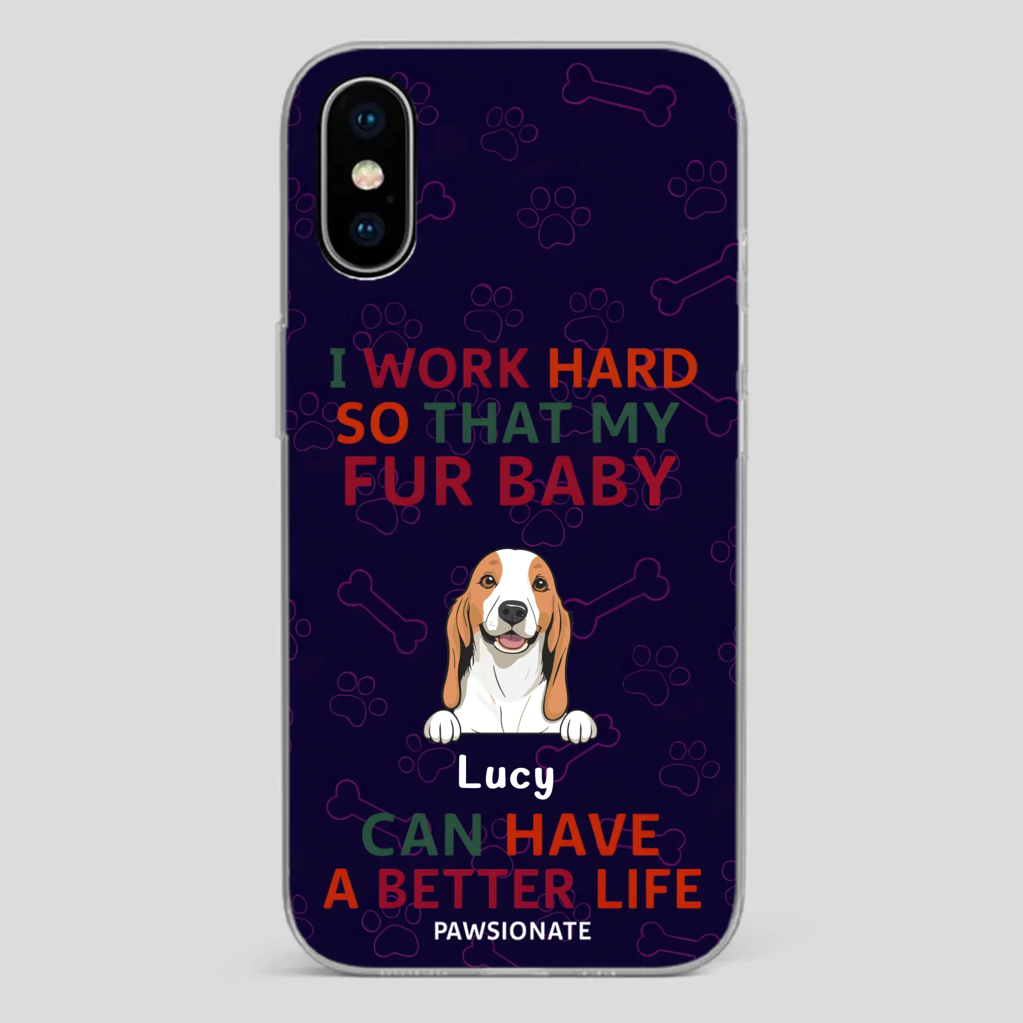 Elegant “Fur Baby” Case – Because Love Deserves Style - 89Prints
