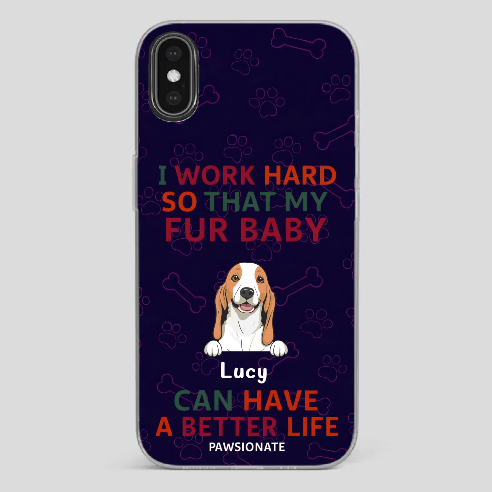 Elegant “Fur Baby” Case – Because Love Deserves Style - 89Prints