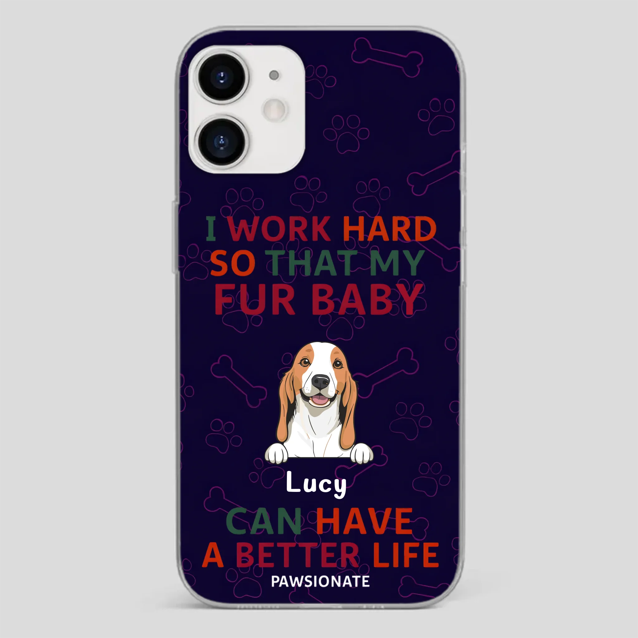 Elegant “Fur Baby” Case – Because Love Deserves Style - 89Prints
