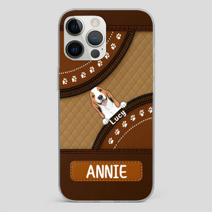 Personalized Dog Phone Case – Add Your Dog’s Name - 89Prints