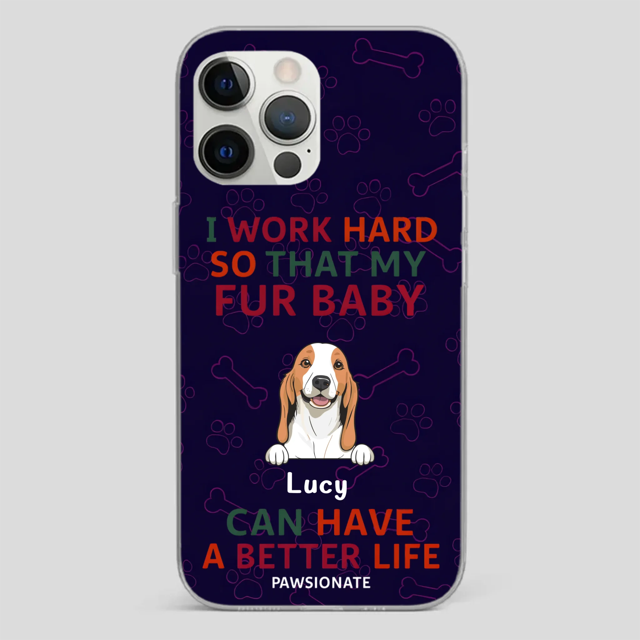 Elegant “Fur Baby” Case – Because Love Deserves Style - 89Prints