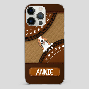 Personalized Dog Phone Case – Add Your Dog’s Name - 89Prints