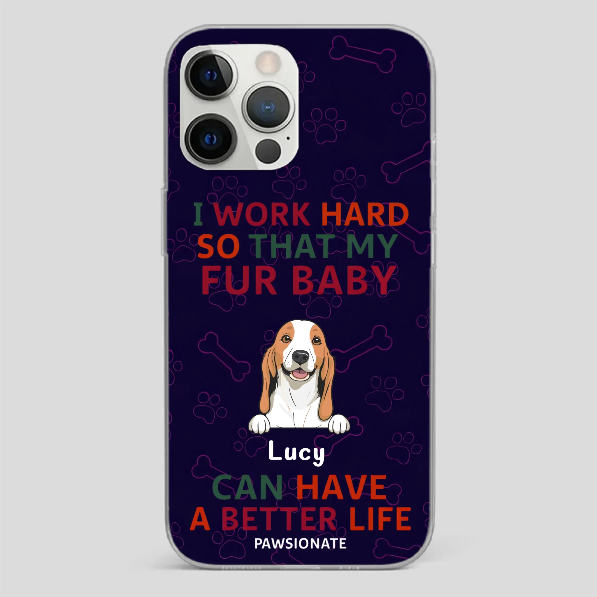 Elegant “Fur Baby” Case – Because Love Deserves Style - 89Prints