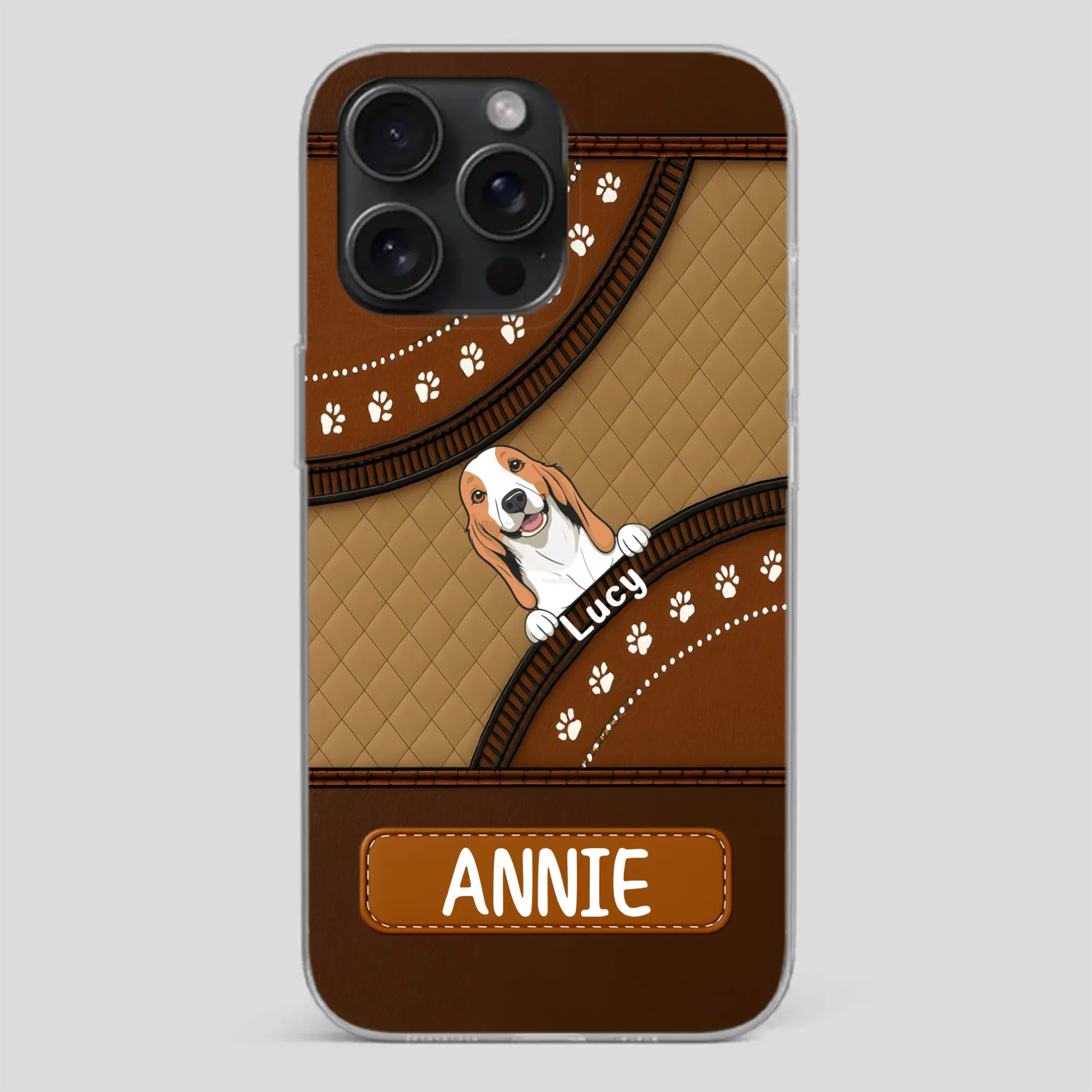 Personalized Dog Phone Case – Add Your Dog’s Name - 89Prints