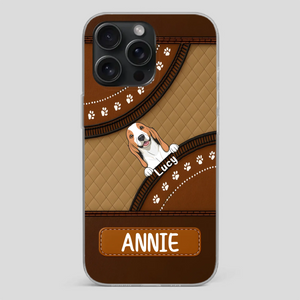 Personalized Dog Phone Case – Add Your Dog’s Name - 89Prints