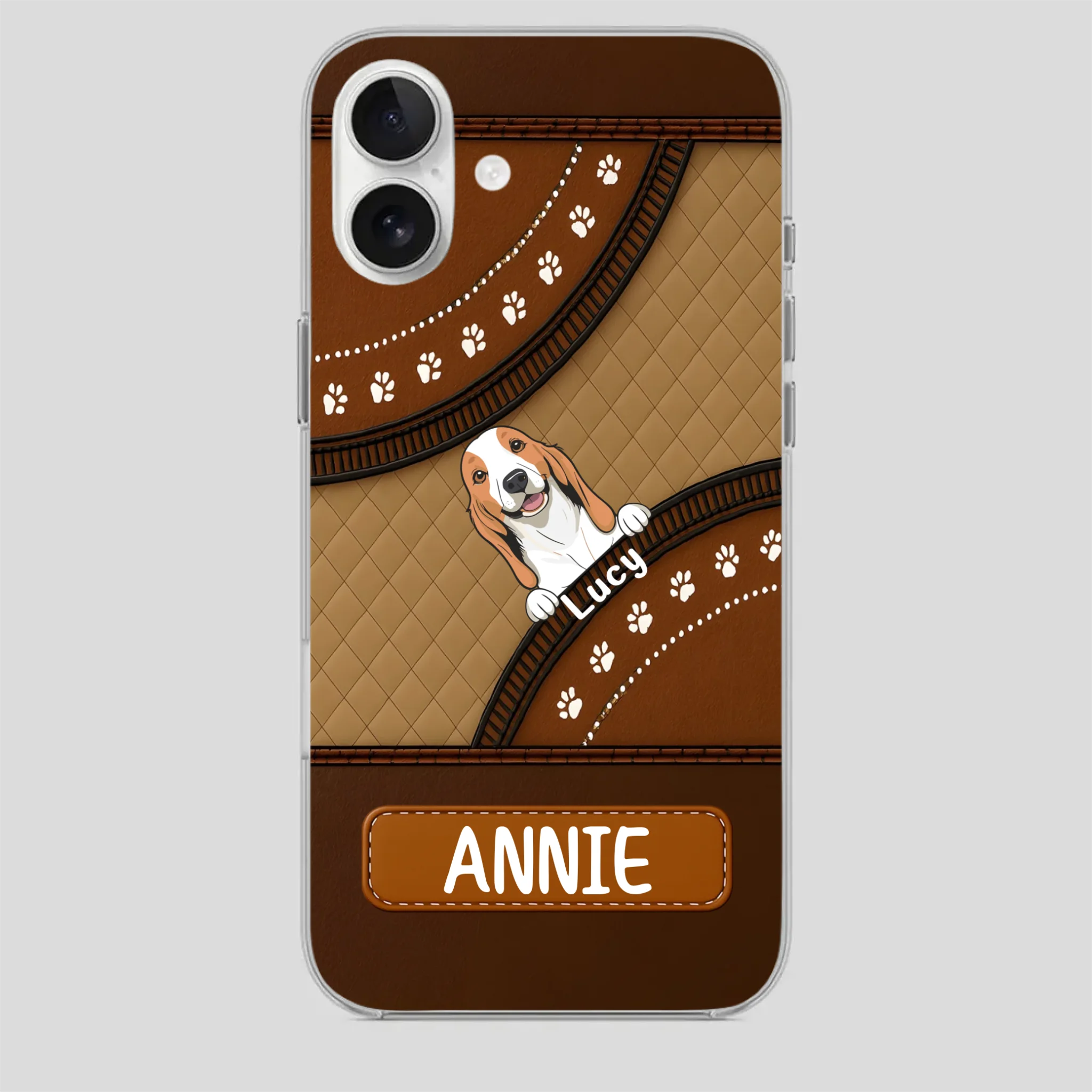 Personalized Dog Phone Case – Add Your Dog’s Name - 89Prints