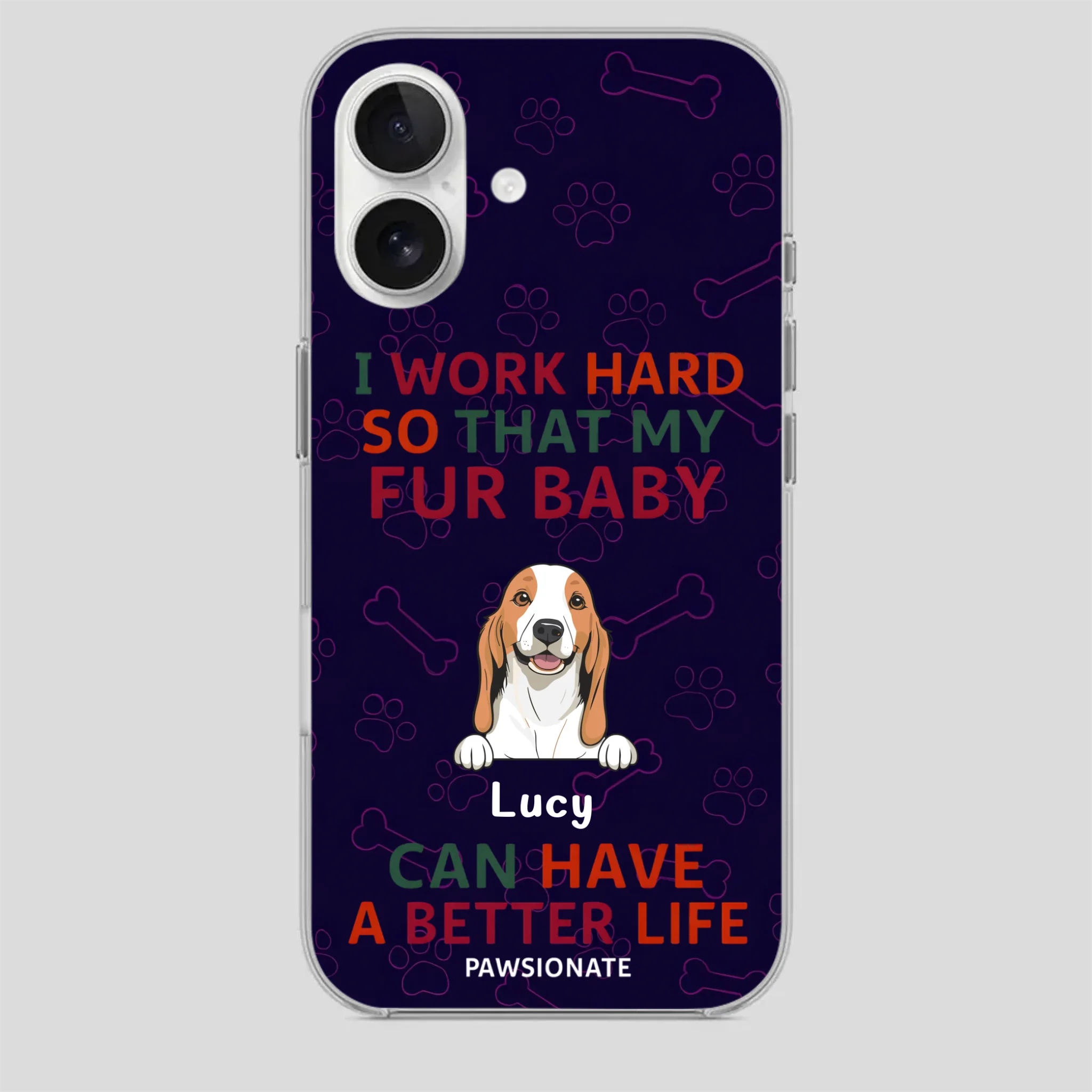 Elegant “Fur Baby” Case – Because Love Deserves Style - 89Prints