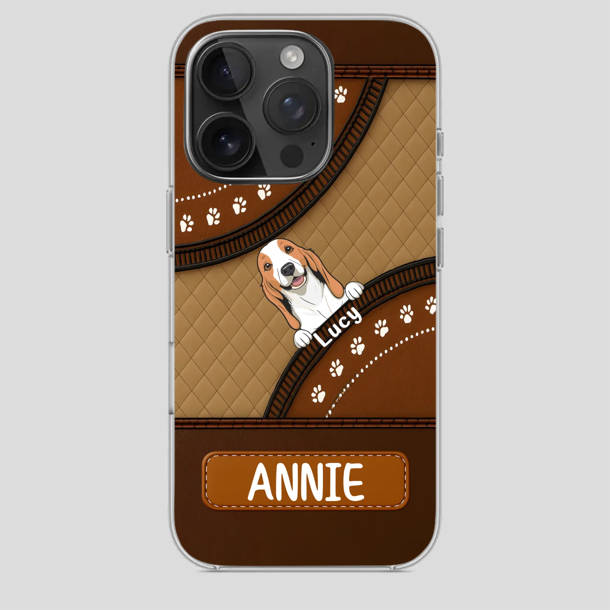 Personalized Dog Phone Case – Add Your Dog’s Name - 89Prints