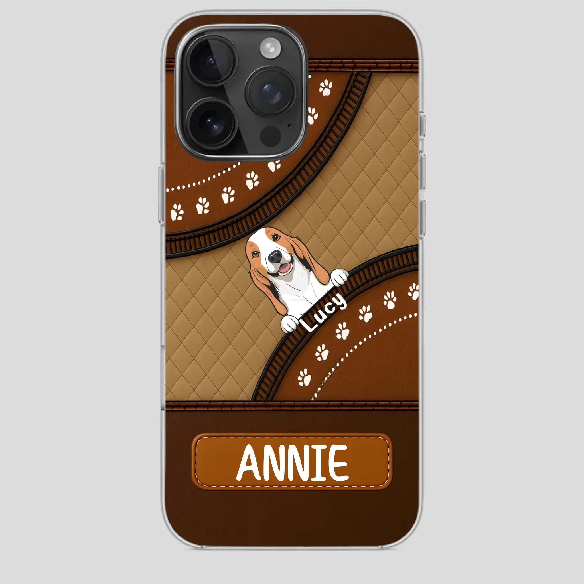 Personalized Dog Phone Case – Add Your Dog’s Name - 89Prints