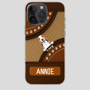 Personalized Dog Phone Case – Add Your Dog’s Name - 89Prints