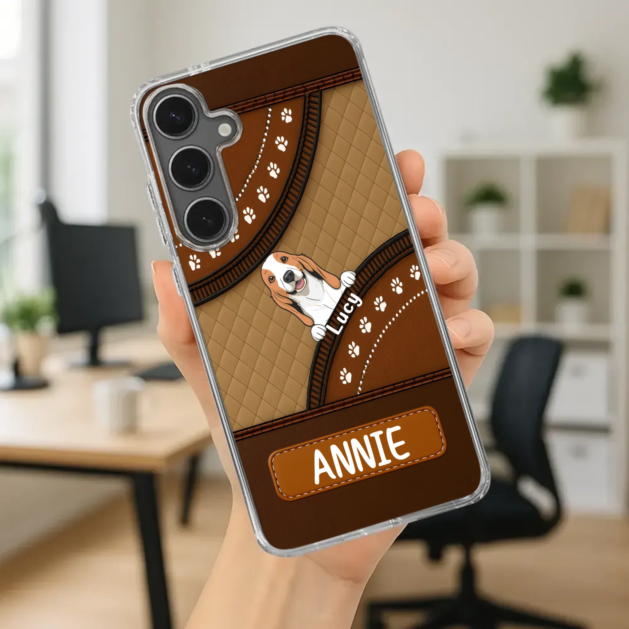 Personalized Dog Phone Case – Add Your Dog’s Name - 89Prints