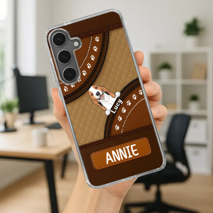 Personalized Dog Phone Case – Add Your Dog’s Name - 89Prints