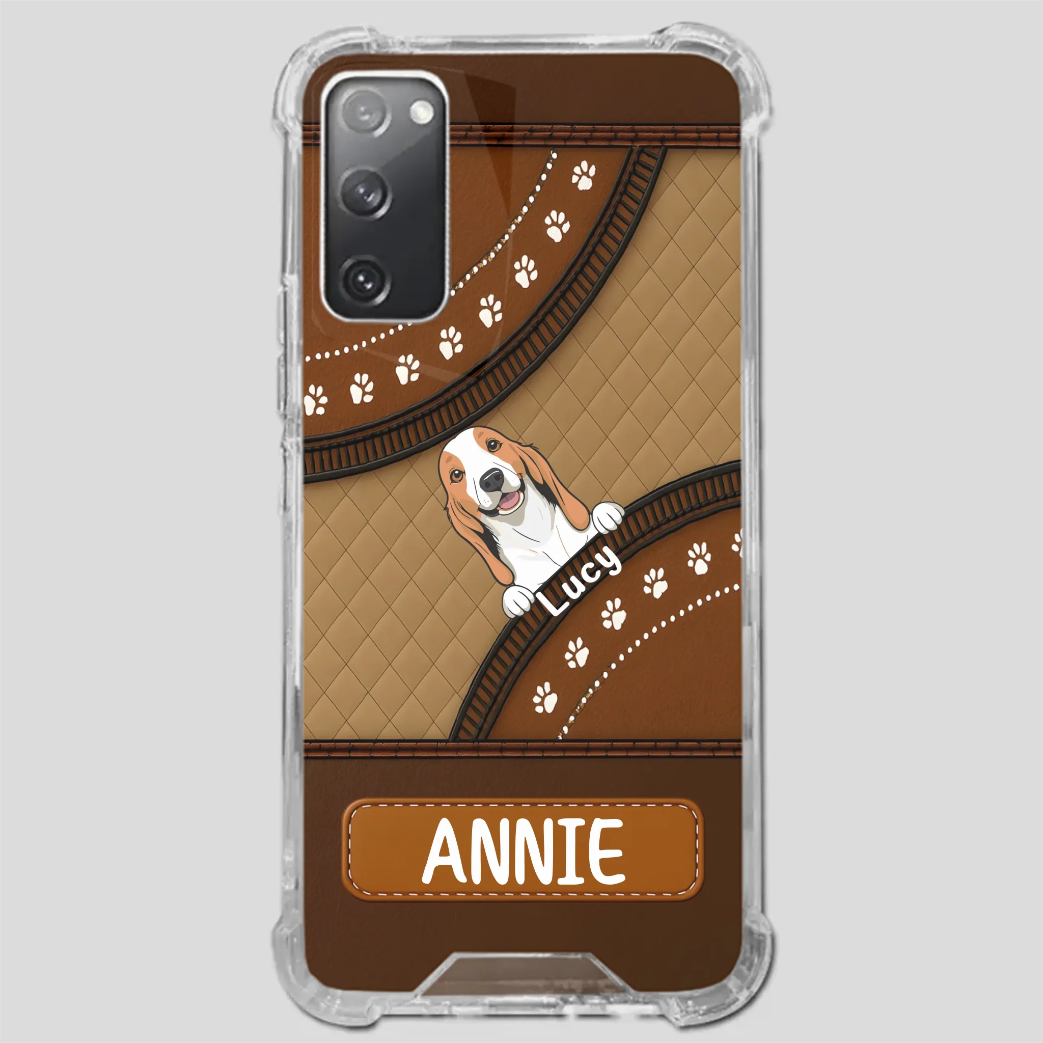 Personalized Dog Phone Case – Add Your Dog’s Name - 89Prints