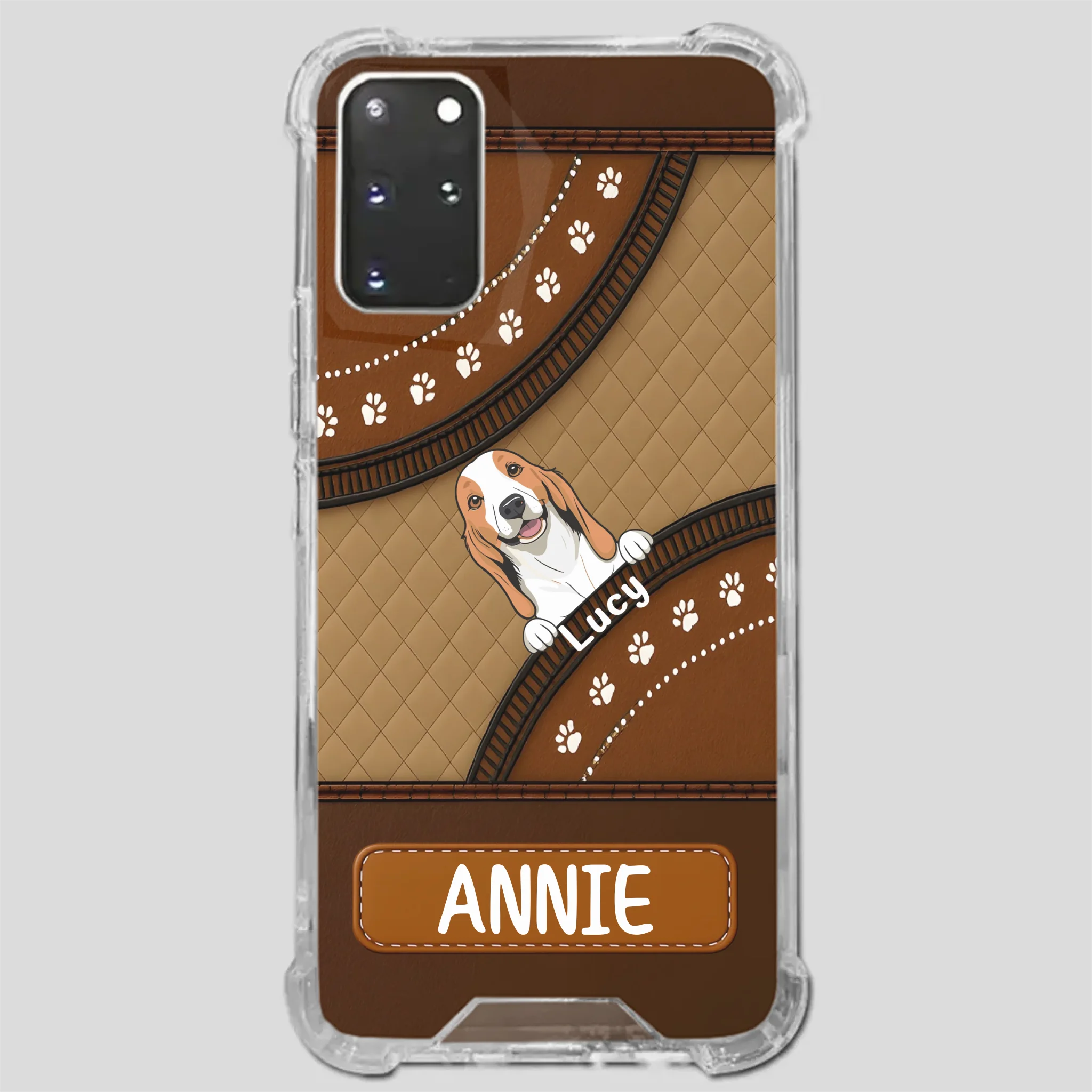 Personalized Dog Phone Case – Add Your Dog’s Name - 89Prints