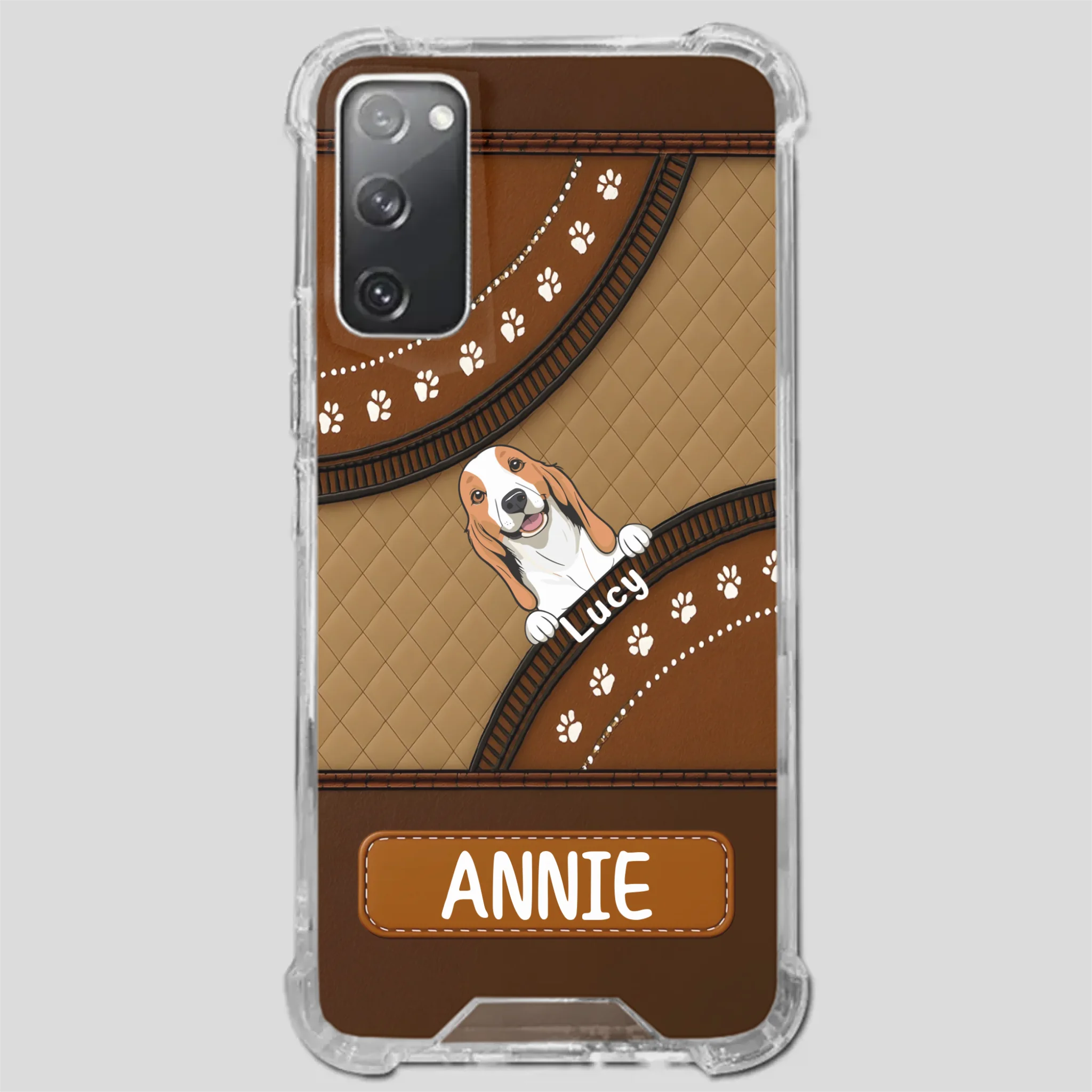 Personalized Dog Phone Case – Add Your Dog’s Name - 89Prints