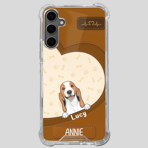 Minimalist Dog Phone Case – Modern Pet Illustration - 89Prints