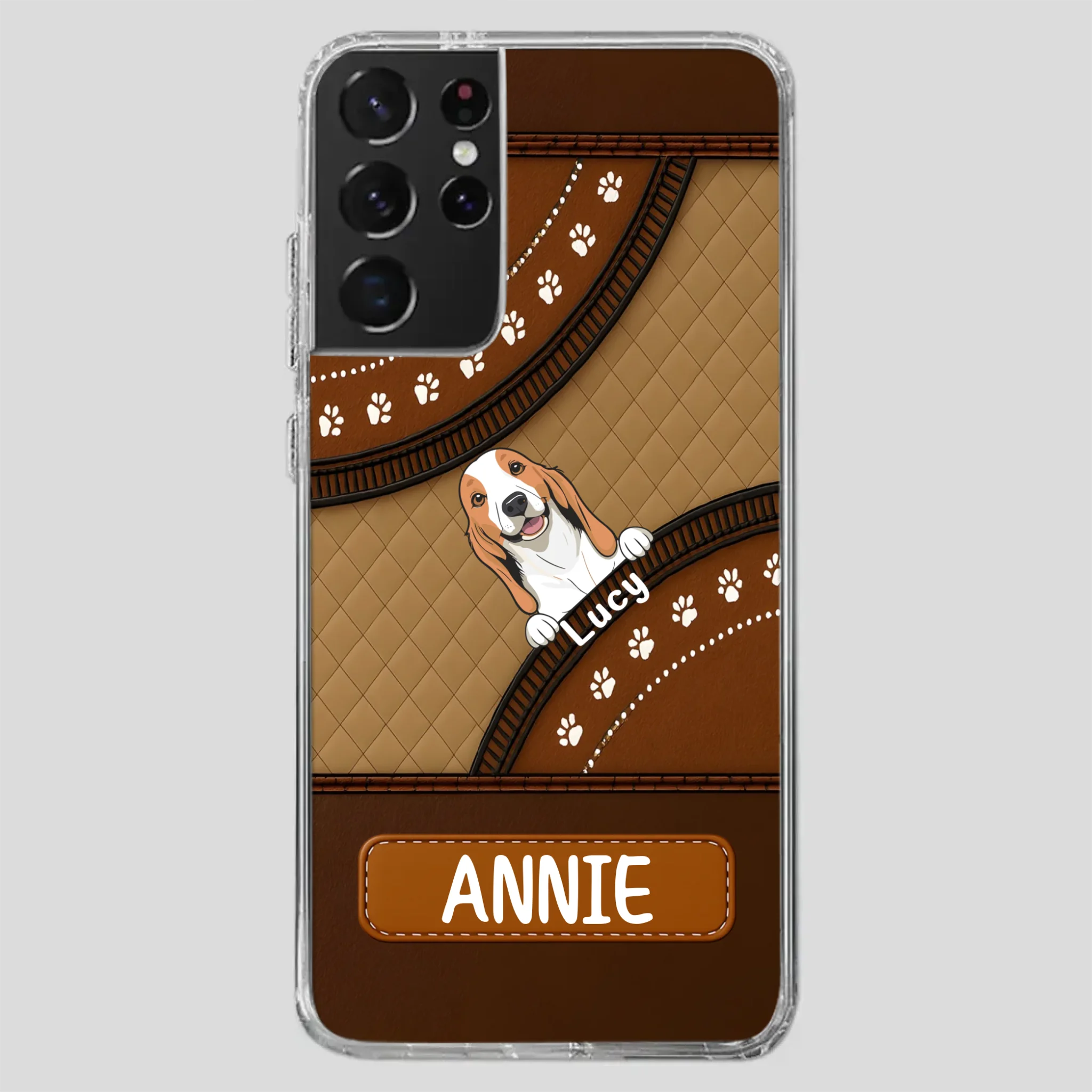 Personalized Dog Phone Case – Add Your Dog’s Name - 89Prints