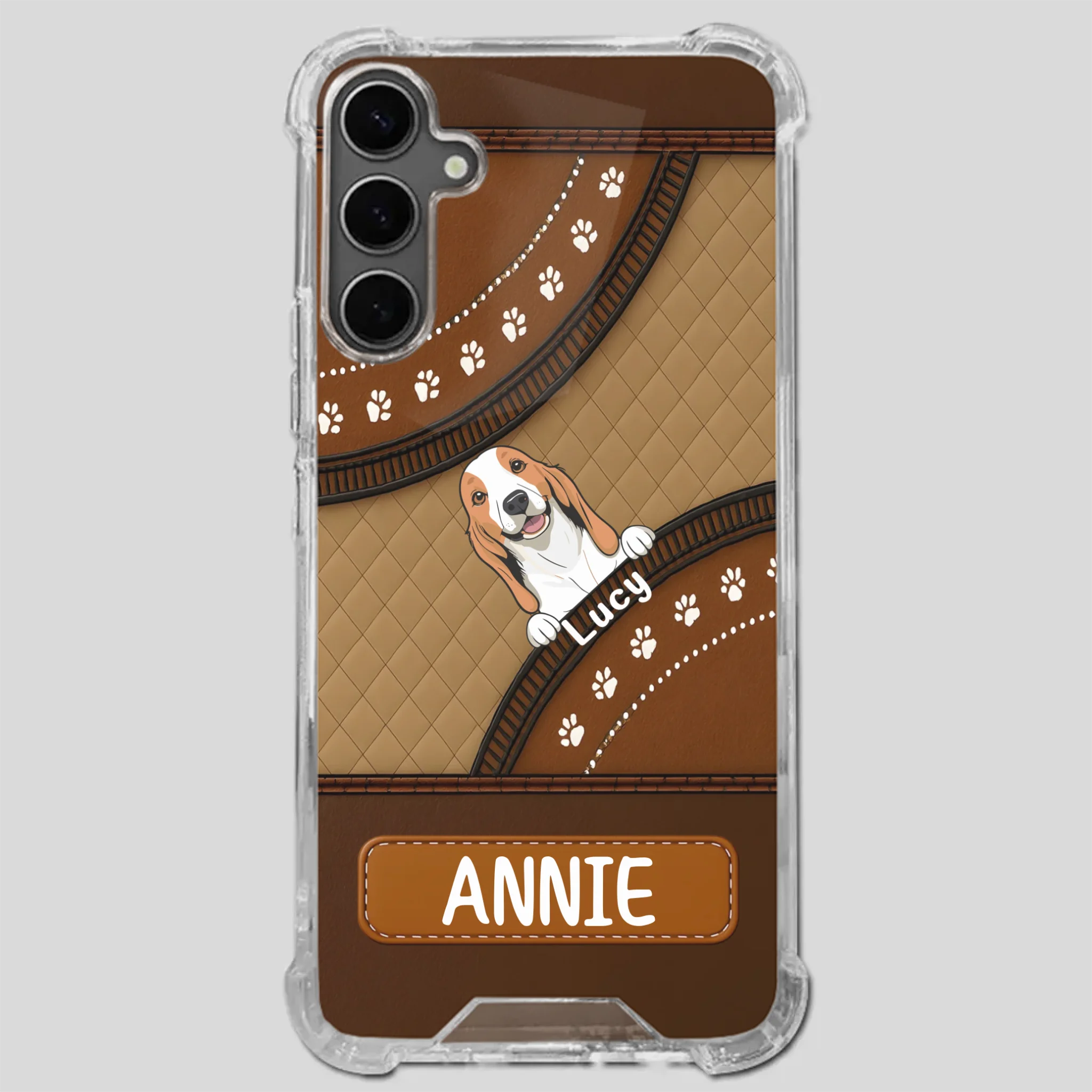 Personalized Dog Phone Case – Add Your Dog’s Name - 89Prints
