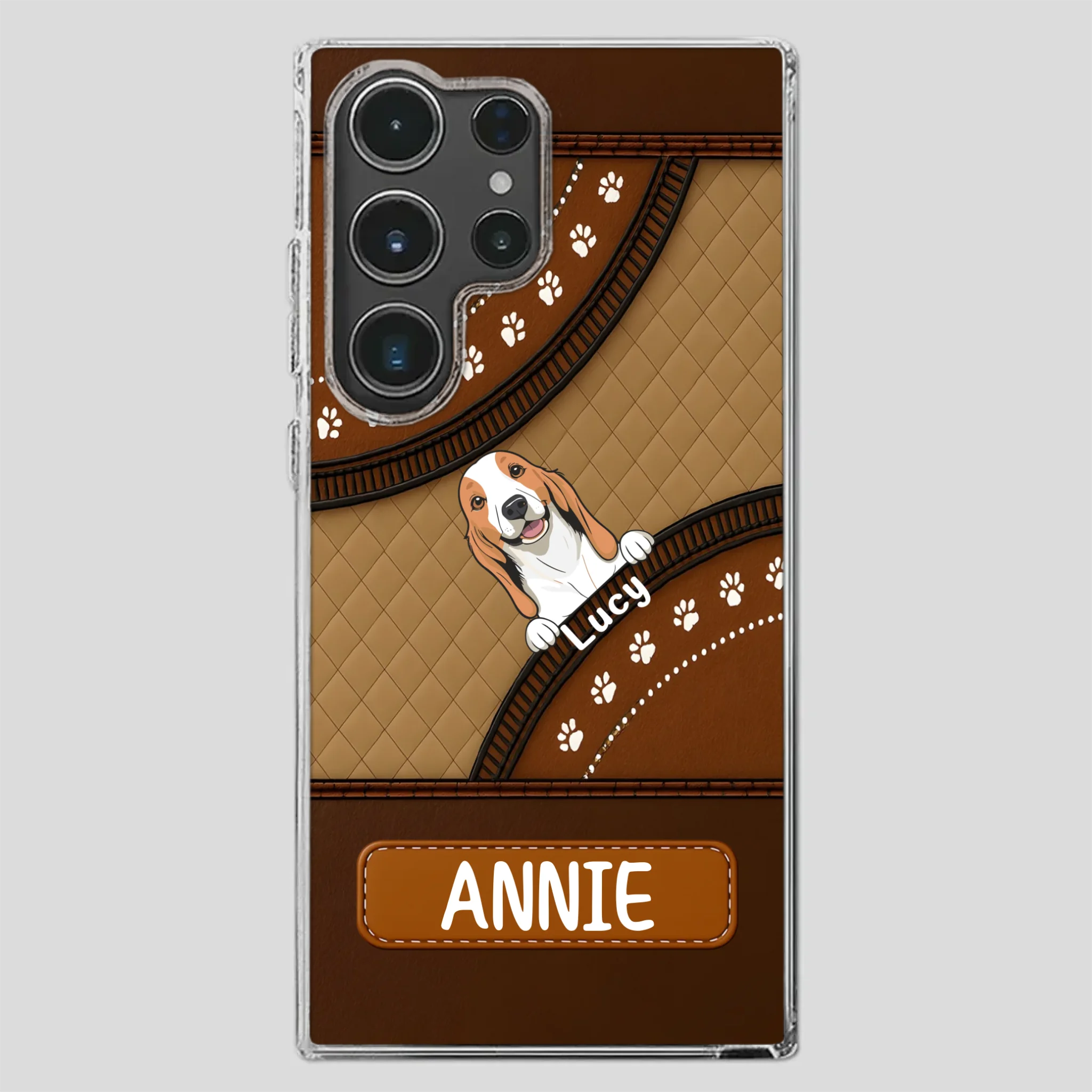 Personalized Dog Phone Case – Add Your Dog’s Name - 89Prints