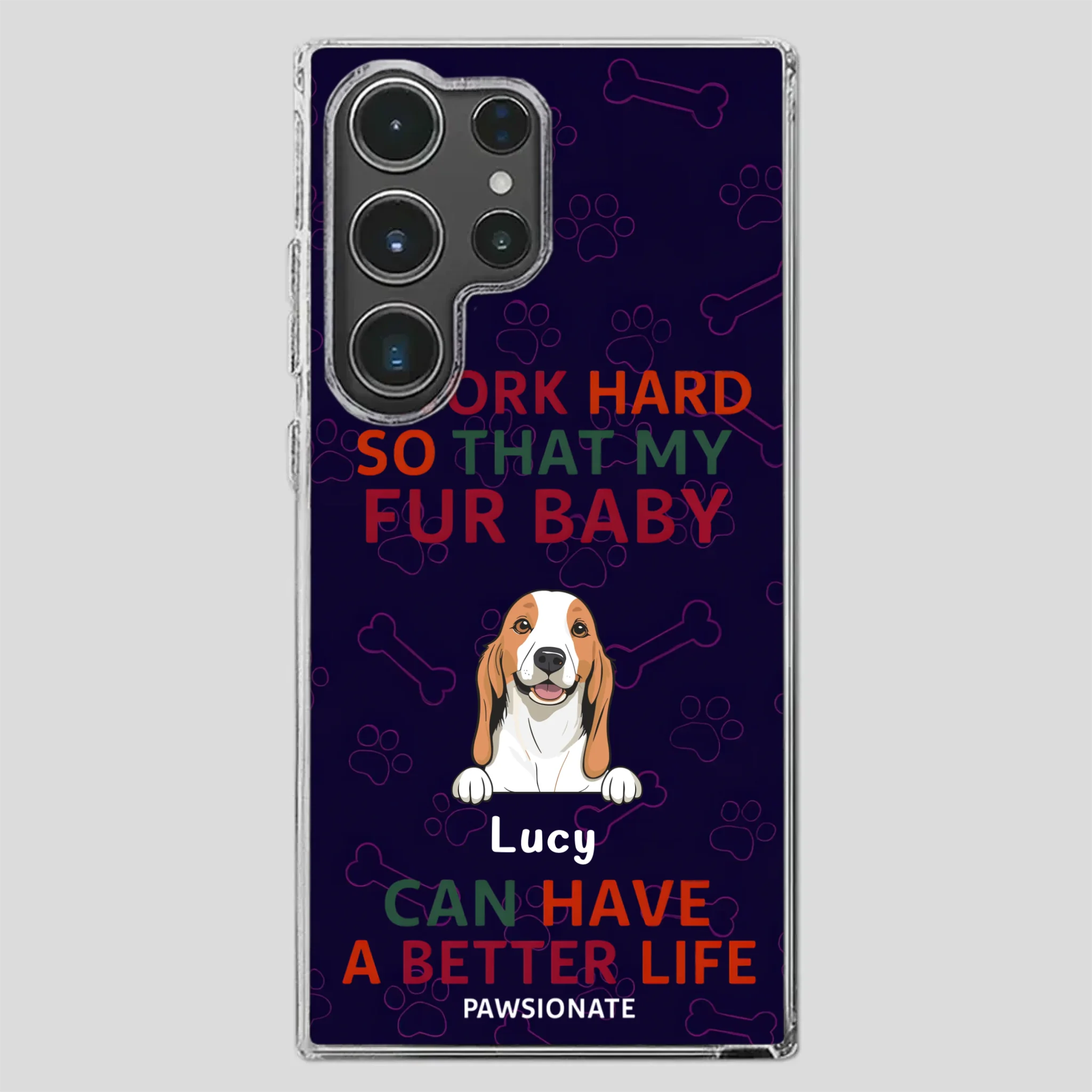 Elegant “Fur Baby” Case – Because Love Deserves Style - 89Prints