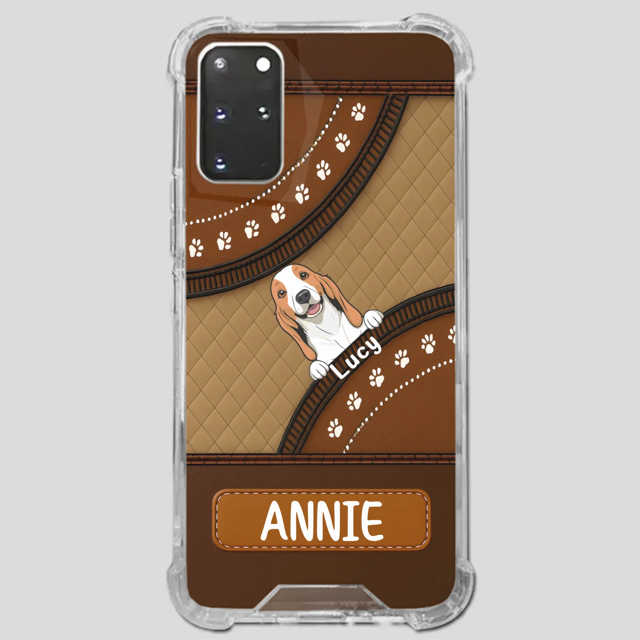 Personalized Dog Phone Case – Add Your Dog’s Name - 89Prints