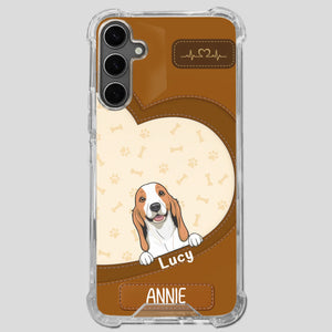Minimalist Dog Phone Case – Modern Pet Illustration - 89Prints