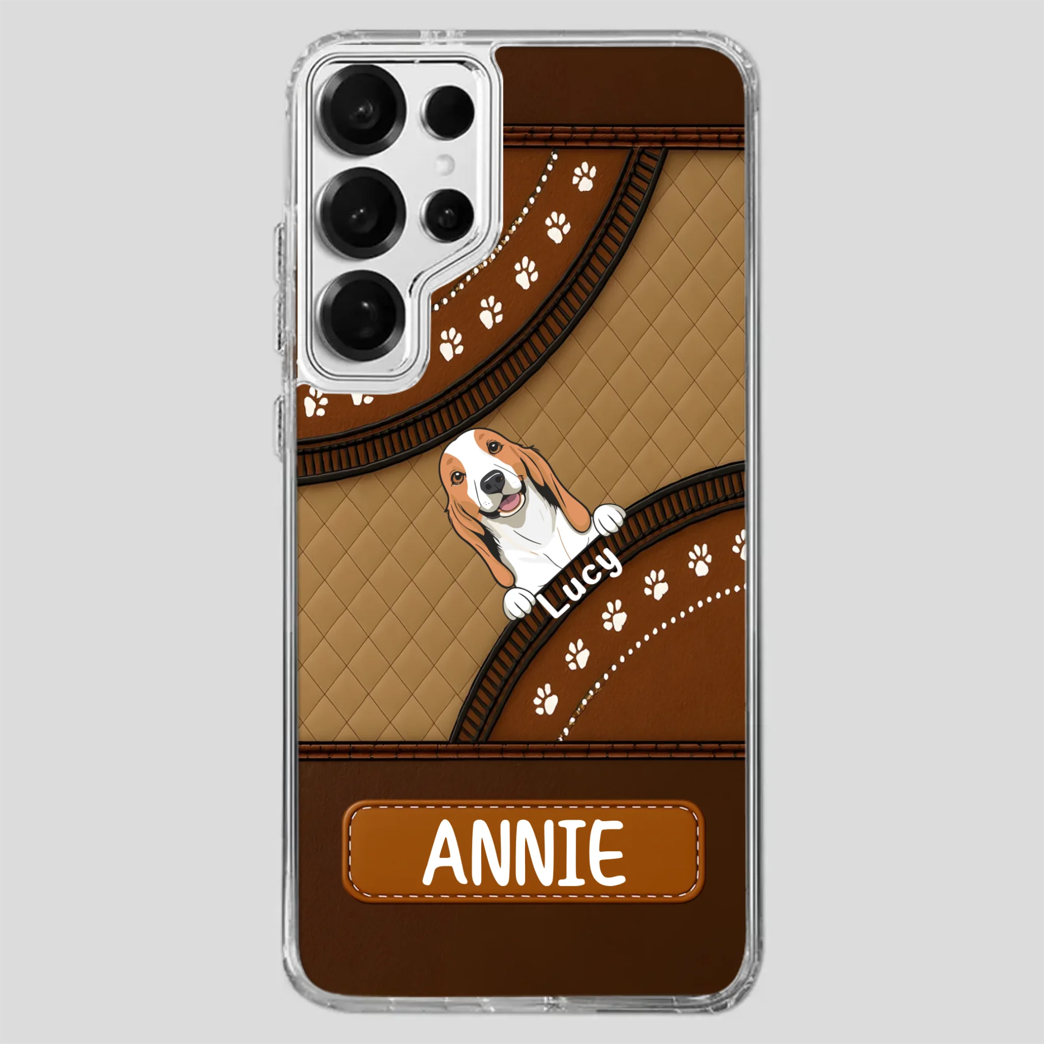 Personalized Dog Phone Case – Add Your Dog’s Name - 89Prints