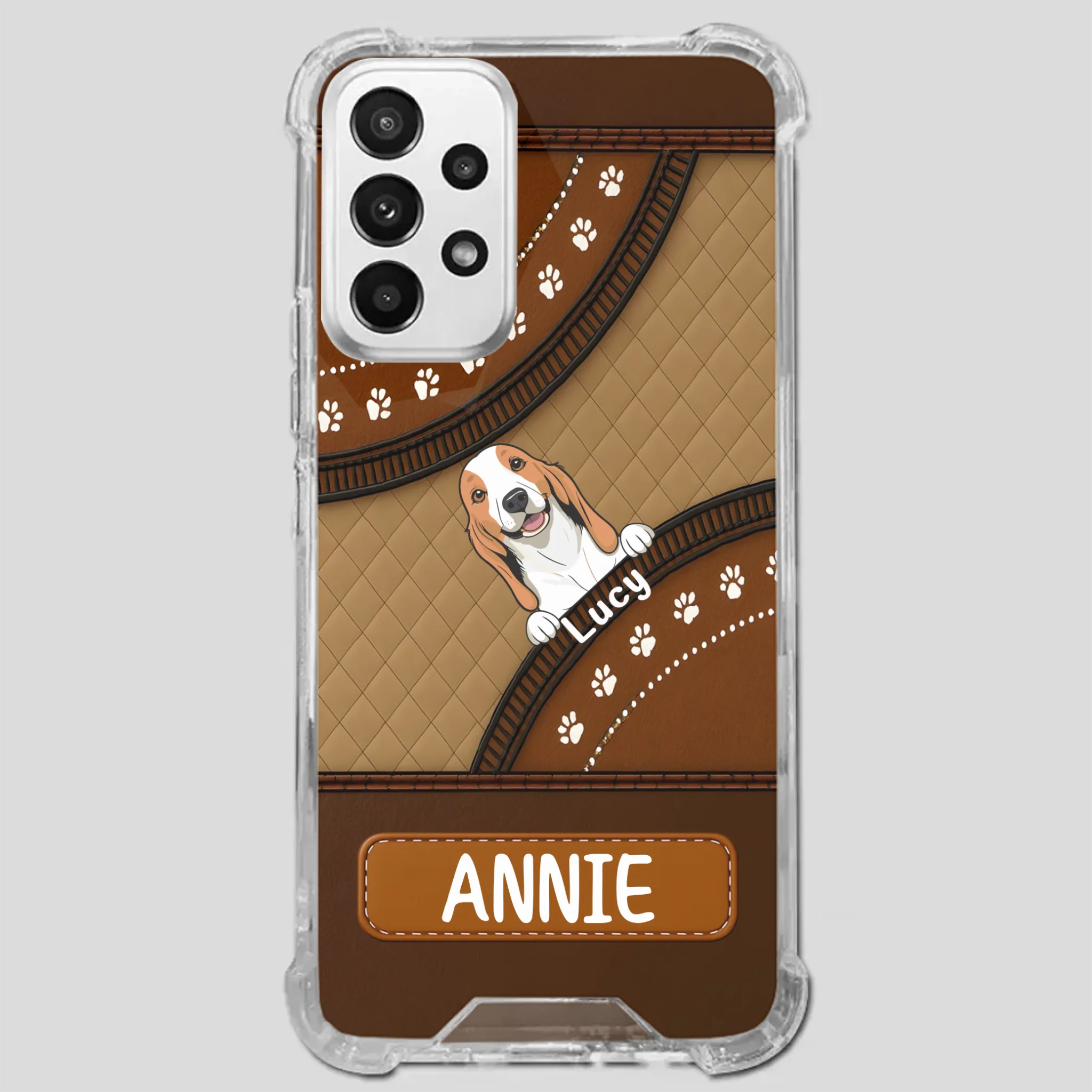 Personalized Dog Phone Case – Add Your Dog’s Name - 89Prints