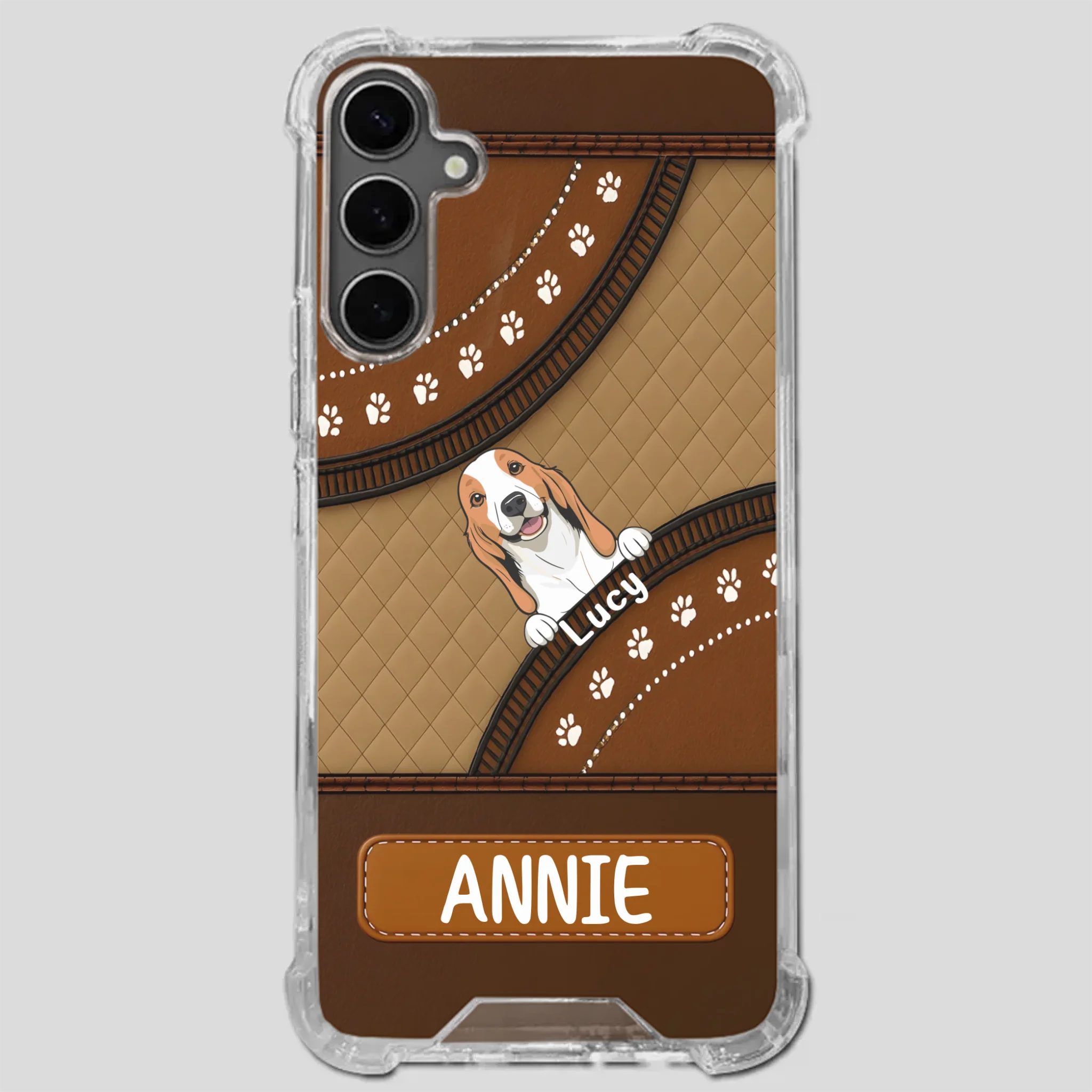 Personalized Dog Phone Case – Add Your Dog’s Name - 89Prints