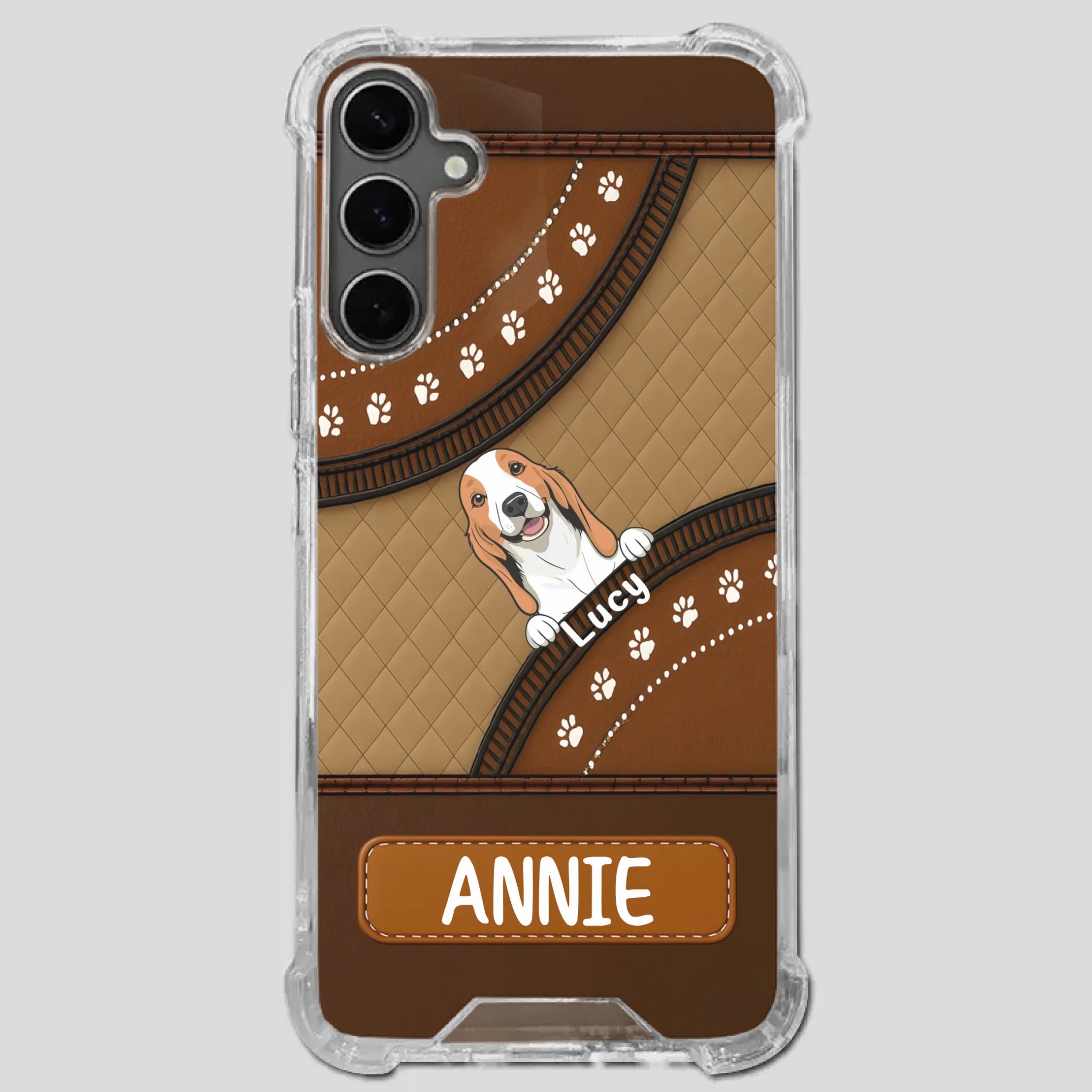 Personalized Dog Phone Case – Add Your Dog’s Name - 89Prints