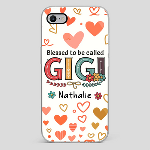 Custom “Blessed to Be Called” Phone Case – Heartfelt Gift for Loved Ones - 89Prints