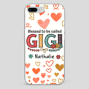 Custom “Blessed to Be Called” Phone Case – Heartfelt Gift for Loved Ones - 89Prints