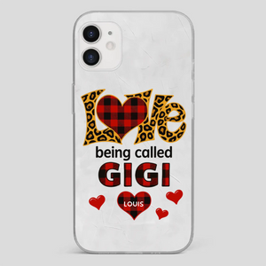 Personalized “Love Being Called” Phone Case – Custom Name Gift from Grandkids - 89Prints